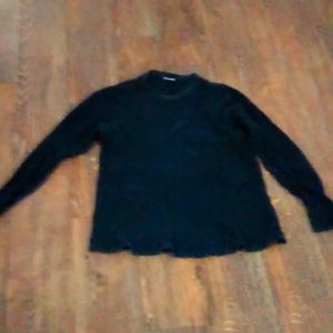 Black long sleeve shirt